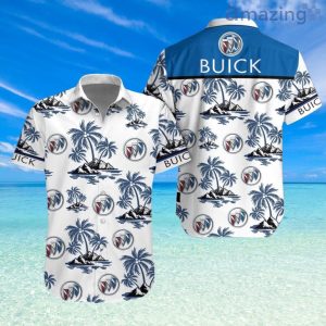 Buick Hawaiian Shirt And Shorts Trendy Beach Season For Men And Women Product Photo 1