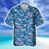 Los Angeles Dodgers Tropical Aop Pocket Tropical Hawaiian Shirt