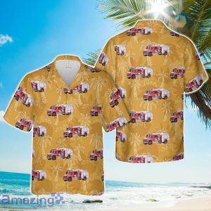 Caledon Canada Fire Emergency Service Fire Department Squad 307 Hawaiian Shirt Unisex For Men And Women Product Photo 1