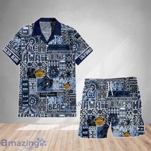 California Golden Bears Logo Team Hawaiian Shirt & Short New Design Summer Gift For Fans Product Photo 2