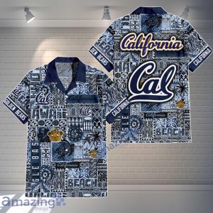 California Golden Bears Logo Team Hawaiian Shirt & Short New Design Summer Gift For Fans Product Photo 1