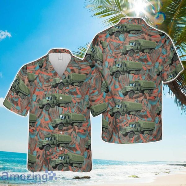 Canadian Army Cargo Troop Carrying Vehicle (TCV) Hawaiian Shirt Cute Summer Gift Product Photo 1
