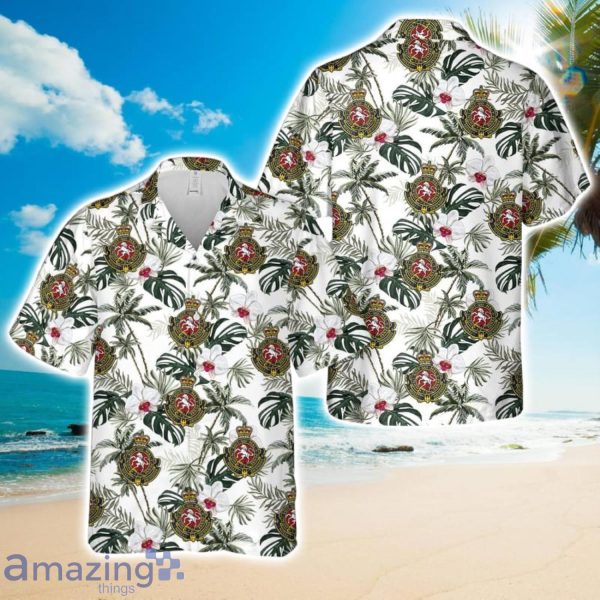 Canadian Army Governor General's Horse Guards Hawaiian Shirt 3D Printed Button Shirt Product Photo 1