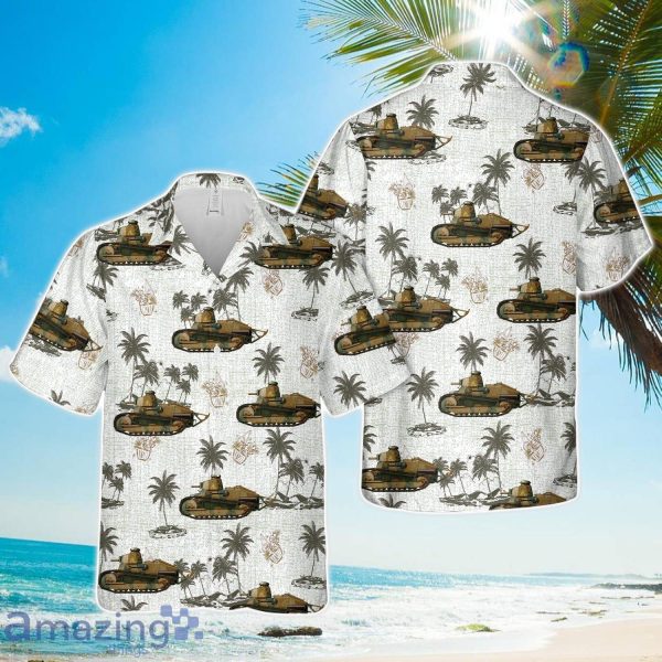 Canadian Army M1917 Light Tank Hawaiian Shirt Cute Summer Gift Product Photo 1