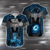 Carolina Panthers NFL Hawaiian Shirt Dragon Design Custom Name For Men Women