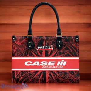 Case IH Leather Handbag Custom Name Gift For Women Product Photo 2