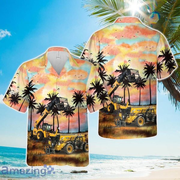 Caterpillar TL1255C Telehandler Hawaiian Shirt Cute Summer Gift Product Photo 1