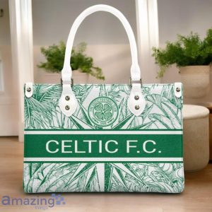 Celtic F.C. Leather Handbag Custom Name Gift For Women Product Photo 3