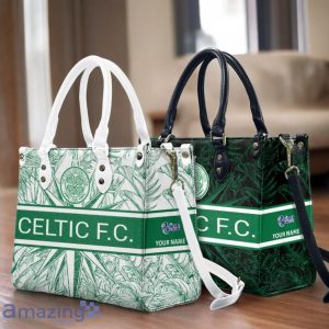 Celtic F.C. Leather Handbag Custom Name Gift For Women Product Photo 1