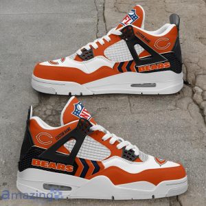Chicago Bears NFL Air Jordan 4 Custom Name Sneaker For Fans Product Photo 3