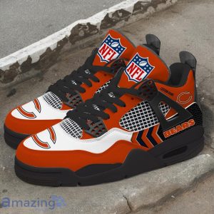 Chicago Bears NFL Air Jordan 4 Custom Name Sneaker For Fans Product Photo 4