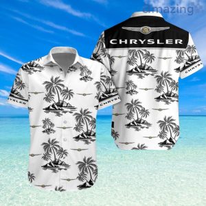 Chrysler Hawaiian Shirt And Shorts Trendy Beach Season For Men And Women Product Photo 1