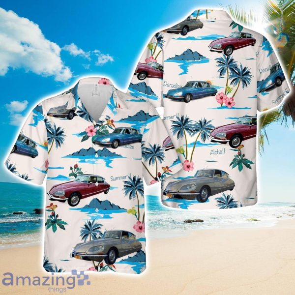 Citroen DS 23 (1973) Hawaiian Shirt Cute Summer Gift Product Photo 1