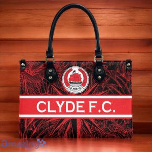 Clyde F.C. Leather Handbag Custom Name Gift For Women Product Photo 2