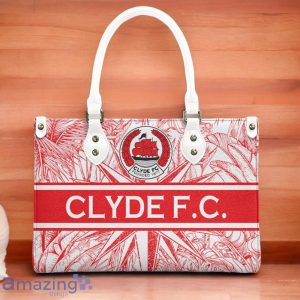 Clyde F.C. Leather Handbag Custom Name Gift For Women Product Photo 3