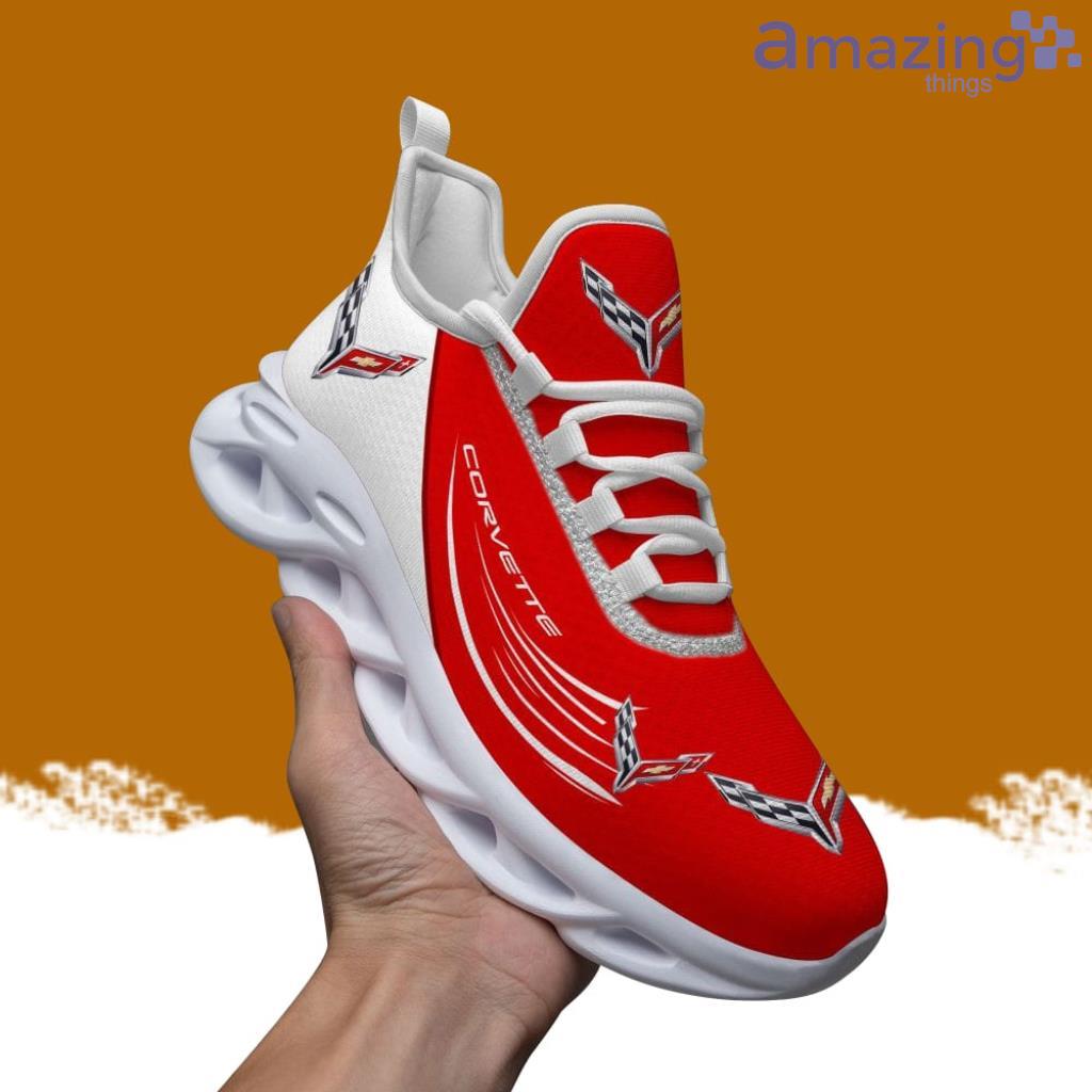 Corvettebrand Logo Clunky Max Soul Shoes Sneaker Classic Gift For Big Fans image Corvettebrand Logo Clunky Max Soul Shoes Sneaker Classic Gift For Big Fans Product Photo 1