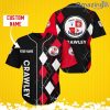 Crawley Town Sports Logo Jersey Baseball Shirt Custom Name With Diamond Brush Pattern For Men And Women