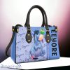 Custom Eeyore Leather Handbag