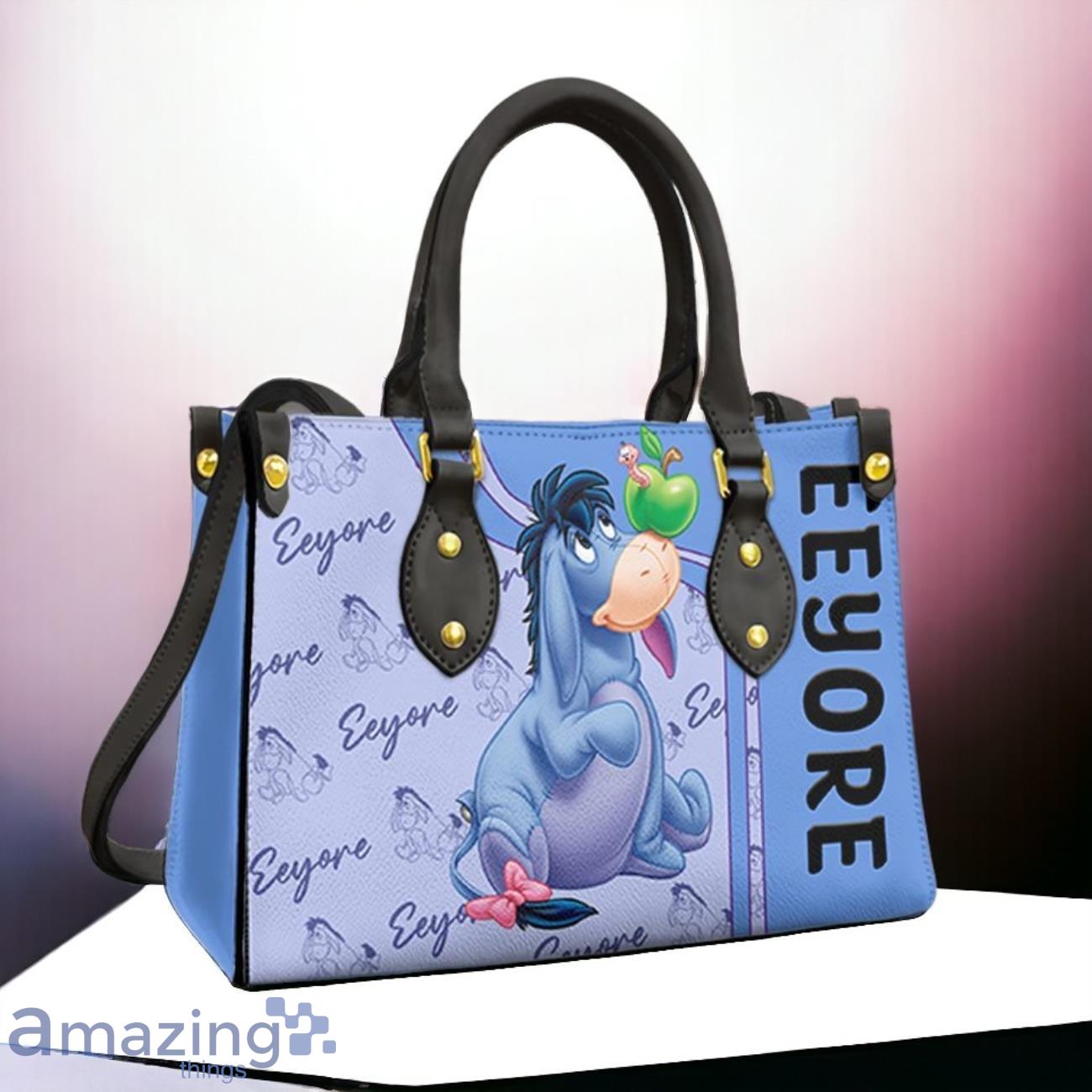 Custom Eeyore Leather Handbag image Custom Eeyore Leather Handbag Product Photo 1