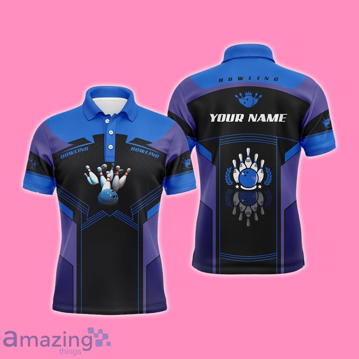 Custom Name Bowling Polo Shirt Style Gifts Custom Bowling Team Shirts Jerseys Gift image Custom Name Bowling Polo Shirt Style Gifts Custom Bowling Team Shirts Jerseys Gift Product Photo 1