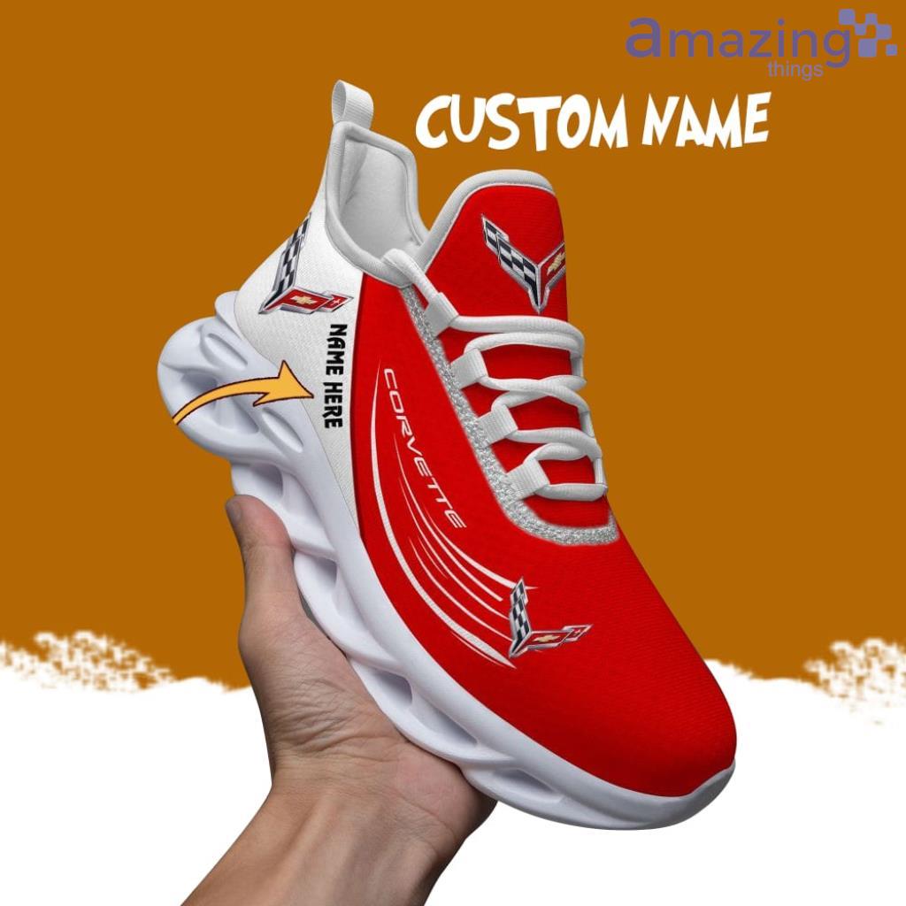 Custom Name Corvette Brand Logo Clunky Max Soul Shoes Sneaker Modern Trainers For Men And Women Product Photo 1