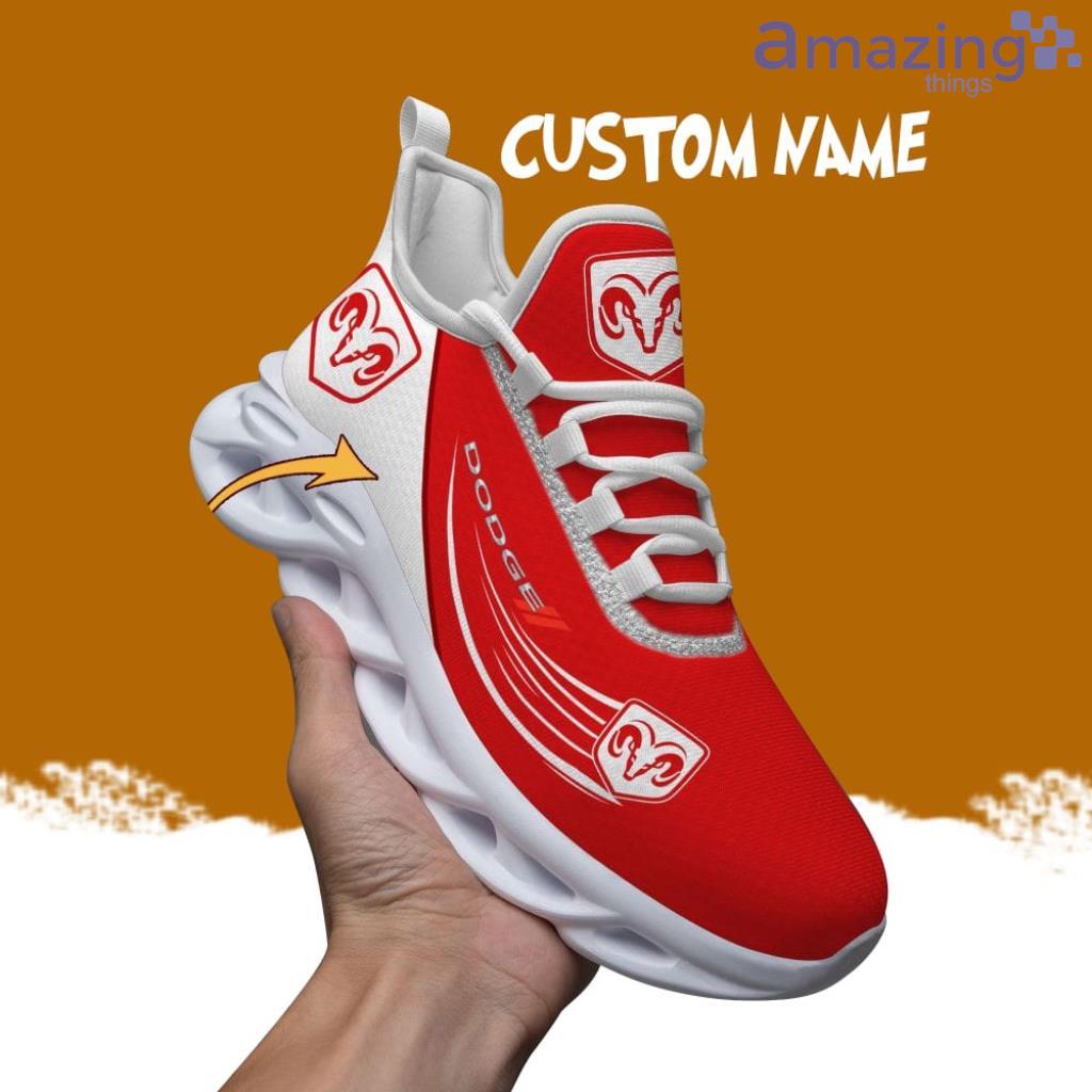Custom Name Dodge Brand Logo Clunky Max Soul Shoes Sneaker Modern Trainers For Men And Women Product Photo 1