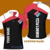 Custom Name Domino’s Pizza Logo Surreal Pattern Polo Shirt Gift For Men And Women