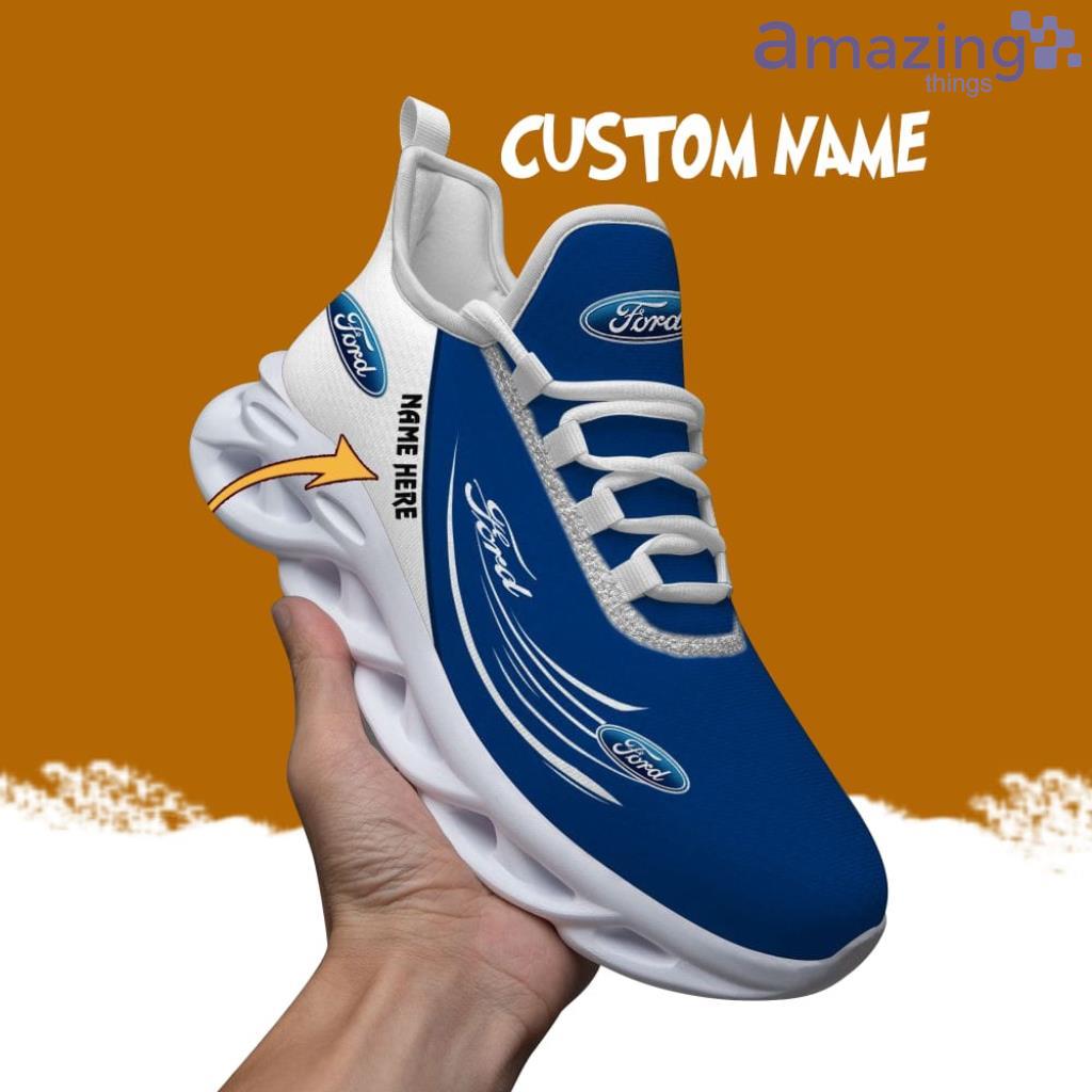 Custom Name Ford Brand Logo Clunky Max Soul Shoes Sneaker Modern Trainers For Men And Women Product Photo 1