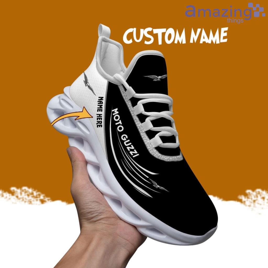 Custom Name Motor Guzzi Brand Logo Clunky Max Soul Shoes Sneaker Modern Trainers For Men And Women image Custom Name Motor Guzzi Brand Logo Clunky Max Soul Shoes Sneaker Modern Trainers For Men And Women Product Photo 1