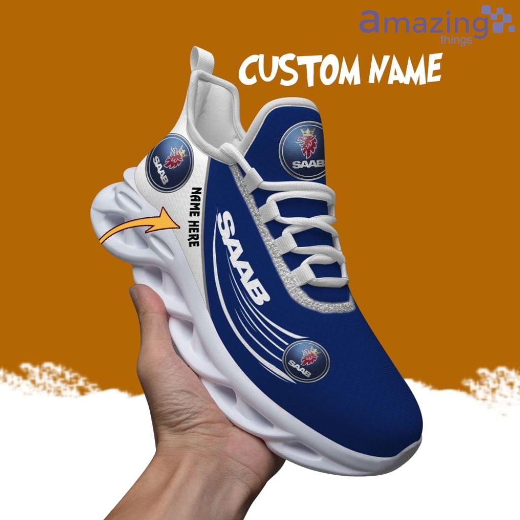 Custom Name Saab Automobile Brand Logo Clunky Max Soul Shoes Sneaker Modern Trainers For Men And Women image Custom Name Saab Automobile Brand Logo Clunky Max Soul Shoes Sneaker Modern Trainers For Men And Women Product Photo 1