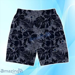 Dallas Cowboys Logo Hibiscus Flower Hawaiian Shirt & Short Summer Beach Product Photo 4