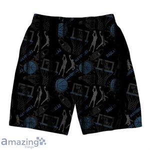 Dallas Mavericks NBA Logo Basketball Street Style Design Hawaiian Shirt & Short Product Photo 4