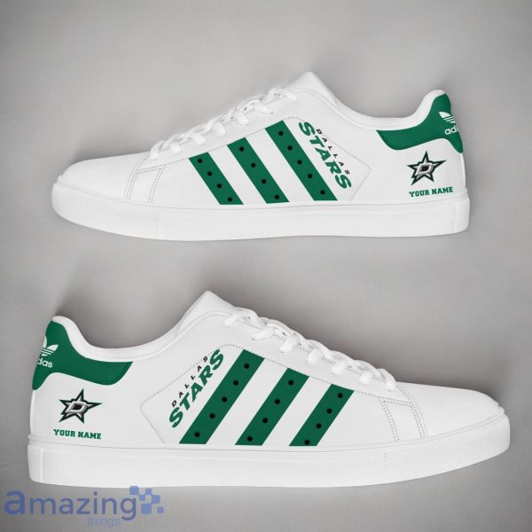 Dallas Stars NHL Custom Name New StanSmith Shoes Gifts For Fans Product Photo 1
