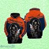 Denver Broncos NFL Football Skull 3D Hoodie Special Gift