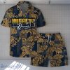 Denver Nuggets Team Logo Pattern Retro Magic Hawaiian Shirt And Short