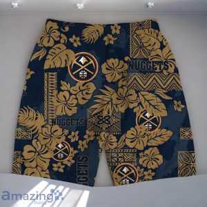Denver Nuggets Team Logo Pattern Retro Magic Hawaiian Shirt And Short Product Photo 4
