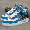 Detroit Lions NFL Air Jordan 4 Custom Name Sneaker For Fans