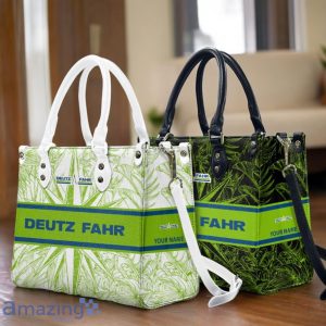 Deutz Fahr Leather Handbag Custom Name Gift For Women Product Photo 1