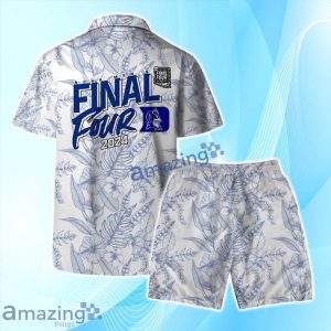 Duke Blue Devils NCAA Men's Final Four Hawaiian Shirt & Short Summer Beach Product Photo 2