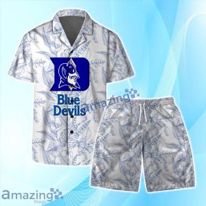 Duke Blue Devils NCAA Men's Final Four Hawaiian Shirt & Short Summer Beach Product Photo 1