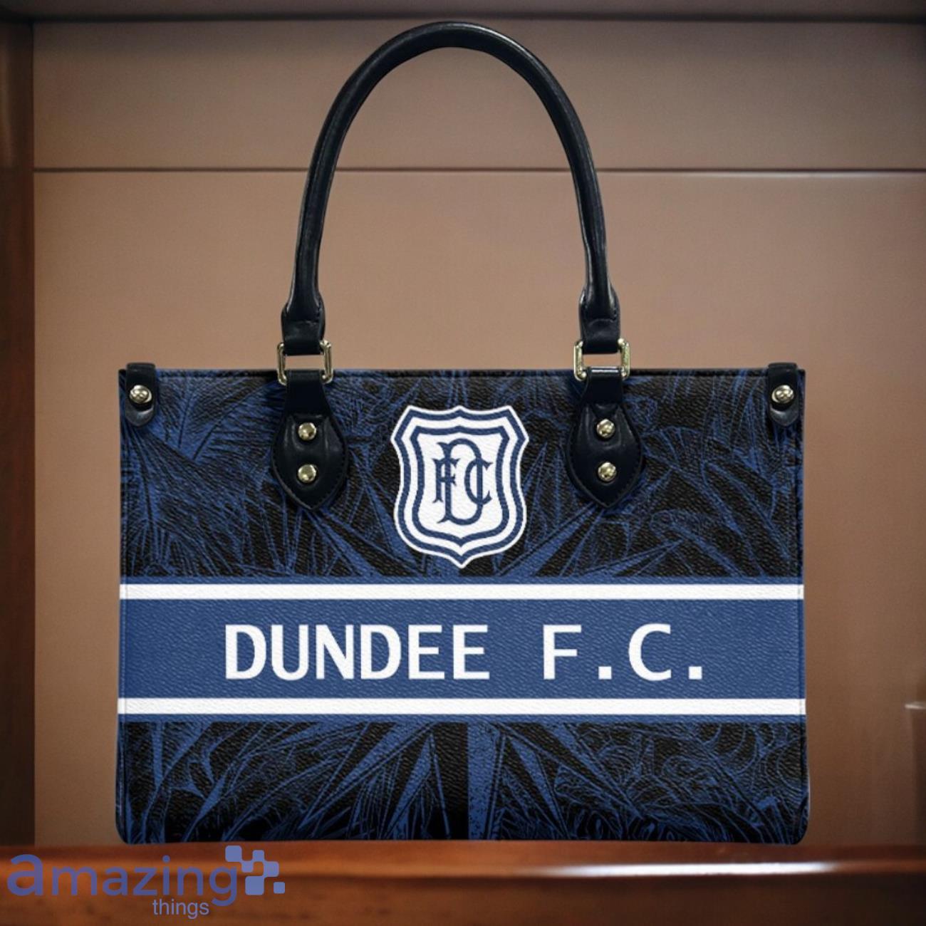 Dundee United F.C. Leather Handbag Custom Name Gift For Women image Dundee United F.C. Leather Handbag Custom Name Gift For Women Product Photo 2