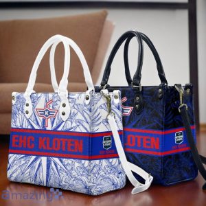 EHC Kloten Leather Handbag Custom Name Gift For Women Product Photo 1