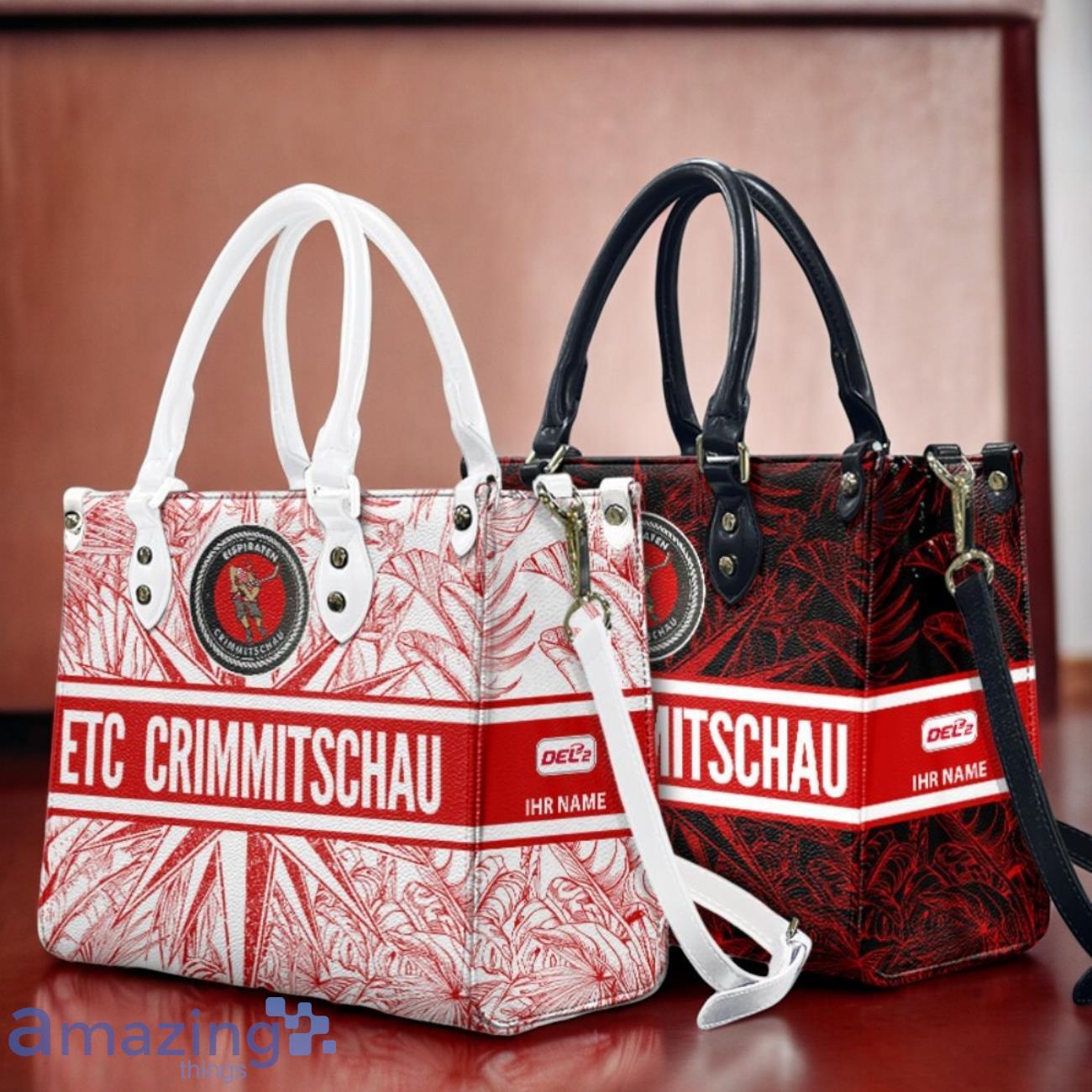 ETC Crimmitschau Leather Handbag Custom Name Gift For Women image ETC Crimmitschau Leather Handbag Custom Name Gift For Women Product Photo 1
