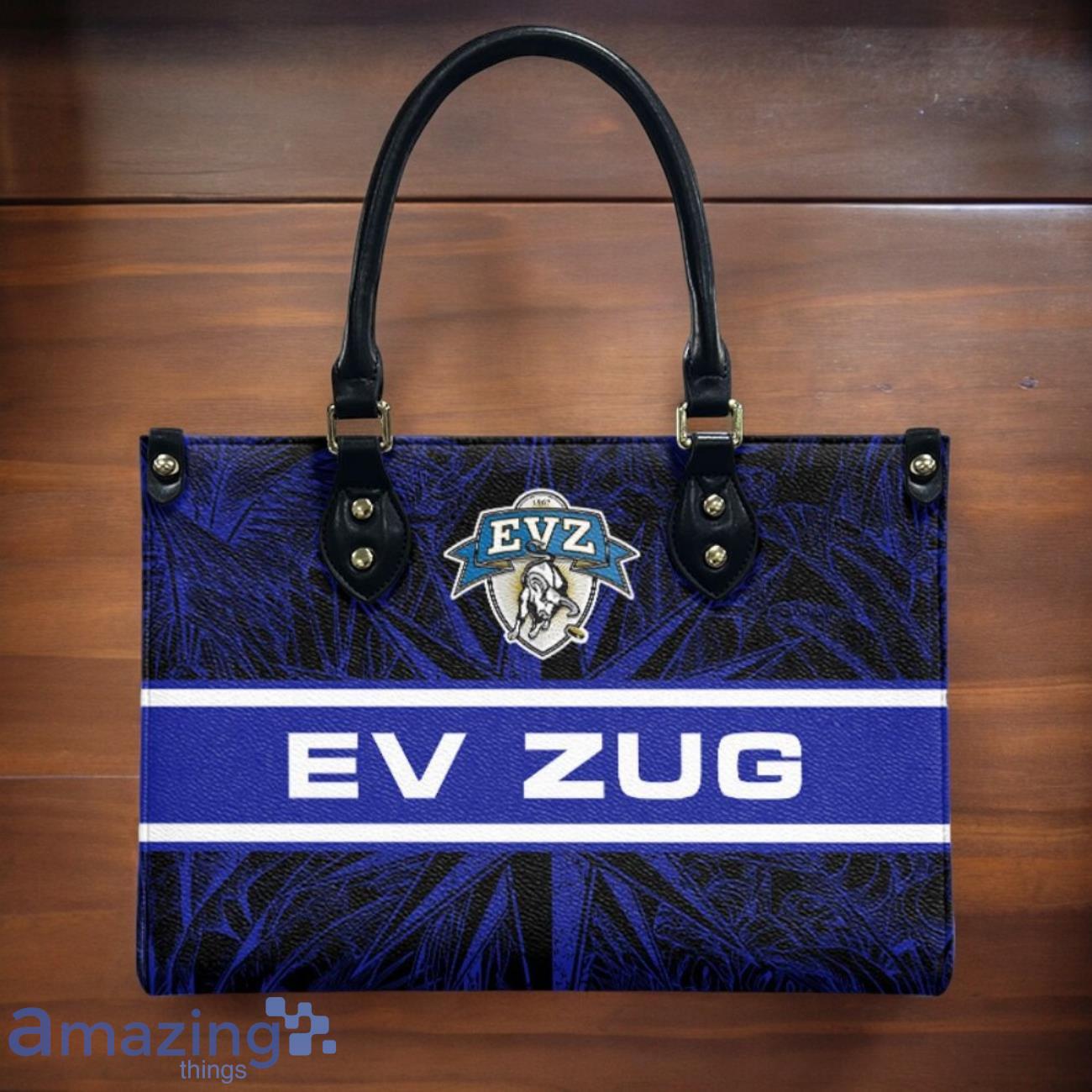 EV Zug Leather Handbag Custom Name Gift For Women image EV Zug Leather Handbag Custom Name Gift For Women Product Photo 2