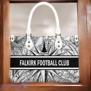 Falkirk F.C. Leather Handbag Custom Name Gift For Women Product Photo 3