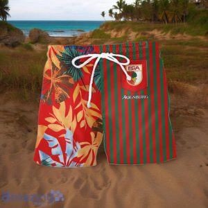 FC Augsburg Hawaiian Shirt & Short Aloha Beach Summer For Men Women image FC Augsburg Hawaiian Shirt & Short Aloha Beach Summer For Men Women Product Photo 2