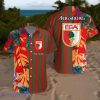 FC Augsburg Hawaiian Shirt & Short Aloha Beach Summer For Men Women