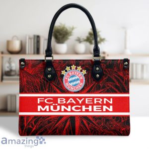 FC Bayern Munchen Leather Handbag Custom Name Nice Gift For Women, Mother Day Product Photo 2