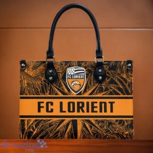 FC Lorient Leather Handbag Custom Name Gift For Women Product Photo 2
