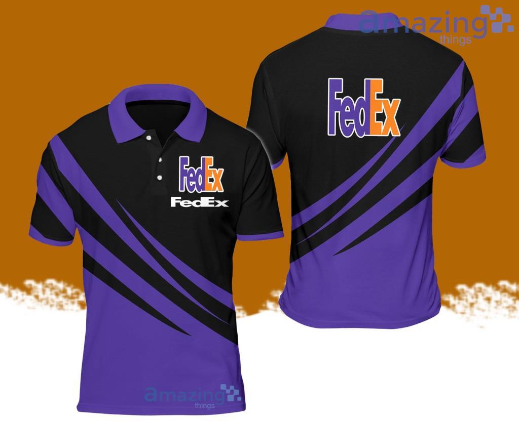 Fedex Logo Interactive Pattern Polo Shirt Gift For Men And Women image Fedex Logo Interactive Pattern Polo Shirt Gift For Men And Women Product Photo 1